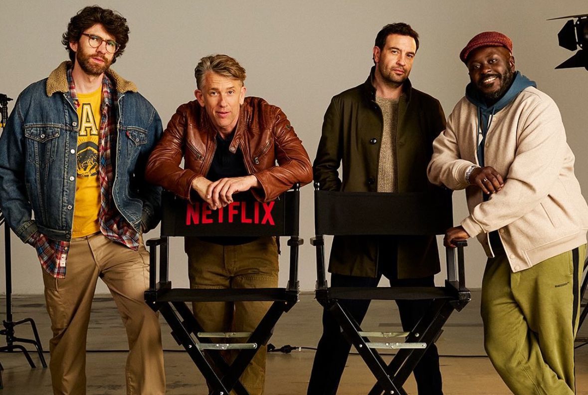 Netflix komt met een nieuwe Nederlandse serie met vier mannen in de hoofdrol