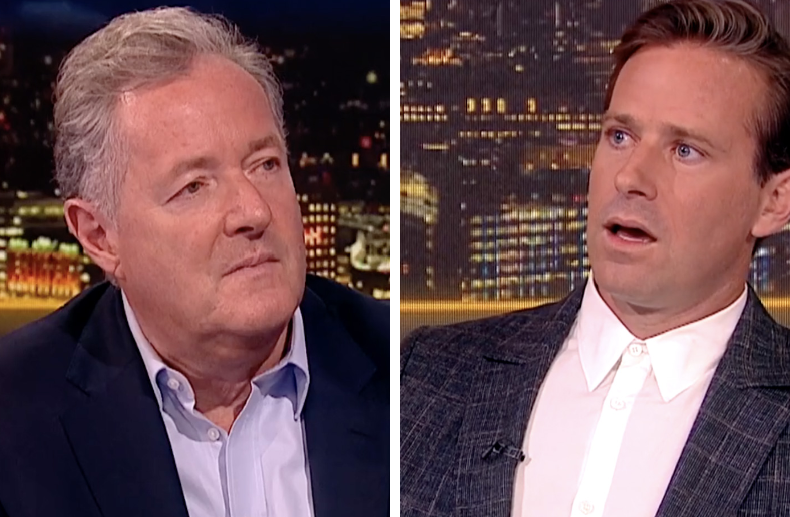 Armie Hammer in gesprek met Piers Morgan na zijn kannibaal-schandaal