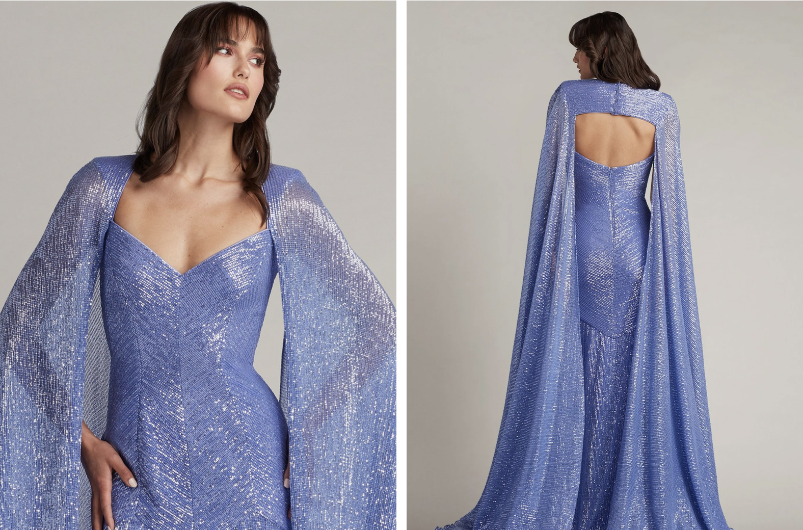 Dit is de lila jurk die Amalia bij het staatsbanket droeg