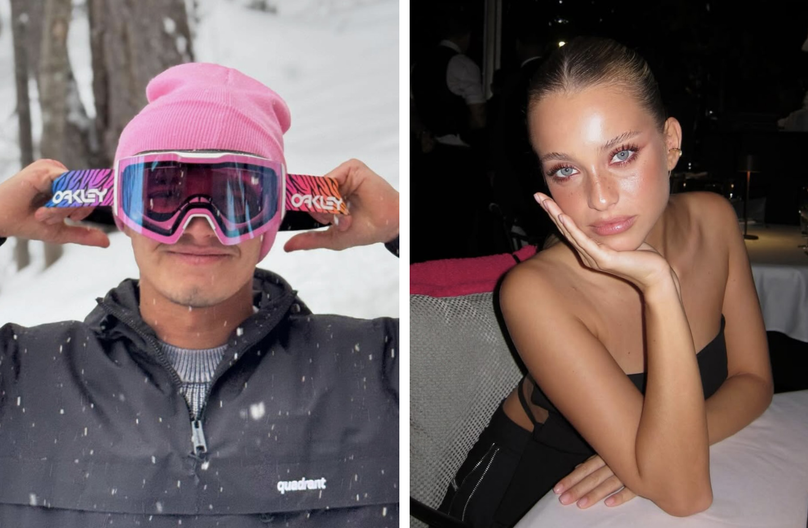 Oeh: Lando Norris en Magui Corceiro vieren samen kerst