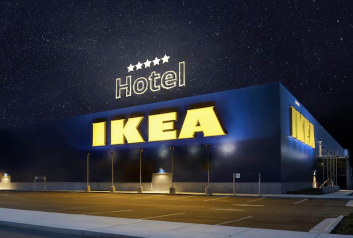 Wil je: Overnachten in het IKEA Hotel